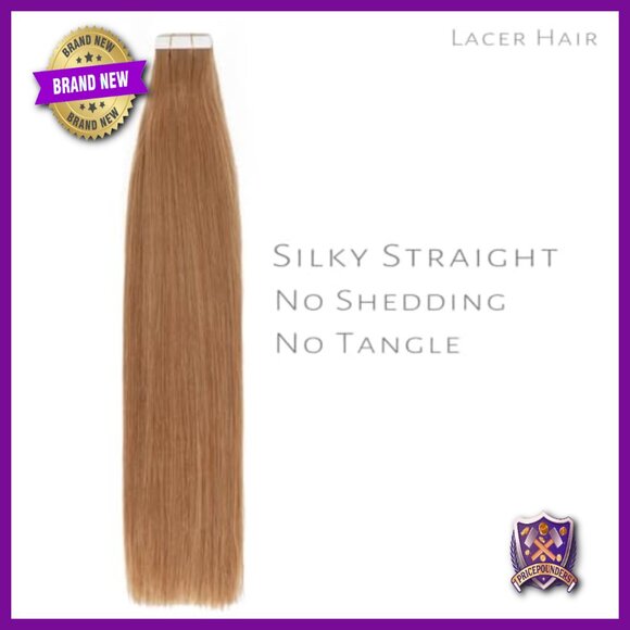 20 Inch Tape In Human Hair Extensions 50g 20pcs Virgin Remy Hair